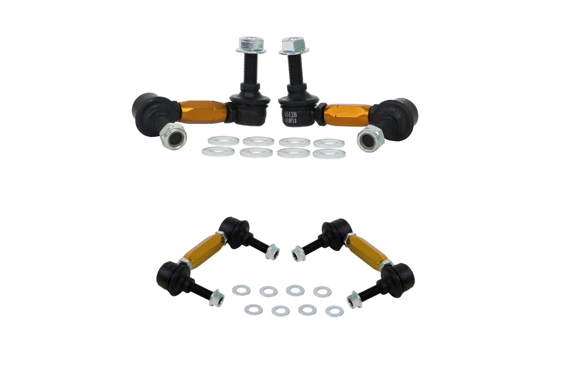 Whiteline Adjustable Sway Bar Vehicle Link Kit for 2003-2009 Nissan 350Z (Z33) KLC270
