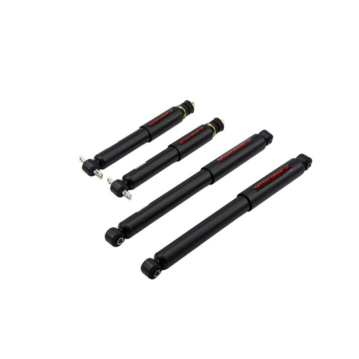 Belltech Nitro Drop 2 Shock Set (2" or 3" Front / 3-4" Rear Drop) for 2007 GMC Sierra 1500 Classic RWD