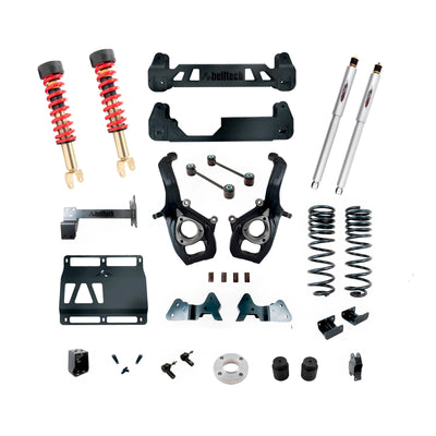Belltech 6-8" Lift Kit (Front & Rear Trail Performance Coilovers/Shocks) for 2019-2024 Ram 1500 4WD