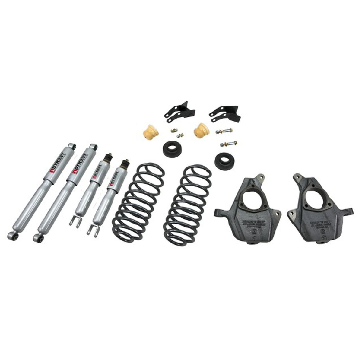 Belltech Lowering Kit w/Street Performance Shocks (2" Front / 2-3" Rear Drop) for 2000-2006 GMC Yukon RWD/AWD/4WD