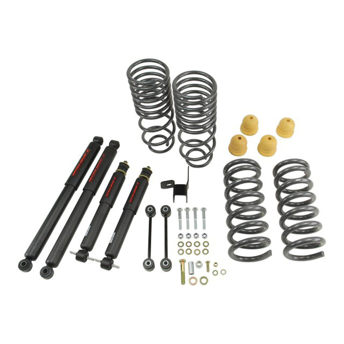 Belltech Lowering Kit w/Nitro Drop 2 Shocks (2" Front / 4" Rear Drop) for 2019-2023 Ram 1500 Classic Standard Cab w/o Air Suspension except Diesel RWD