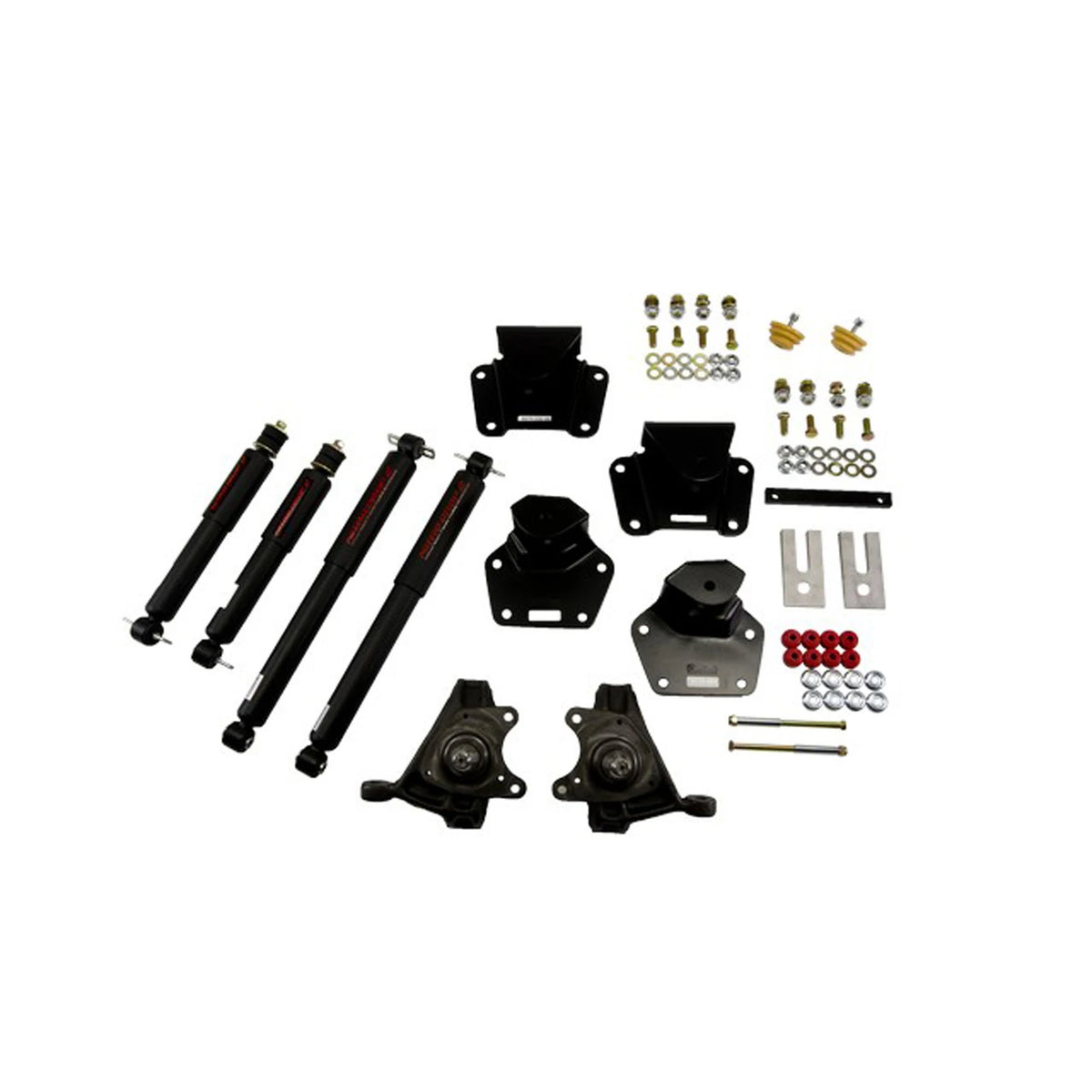 Belltech Lowering Kit w/Nitro Drop 2 Shocks (2" Front / 4" Rear Drop) for 1991-1996 Dodge Dakota Standard Cab RWD