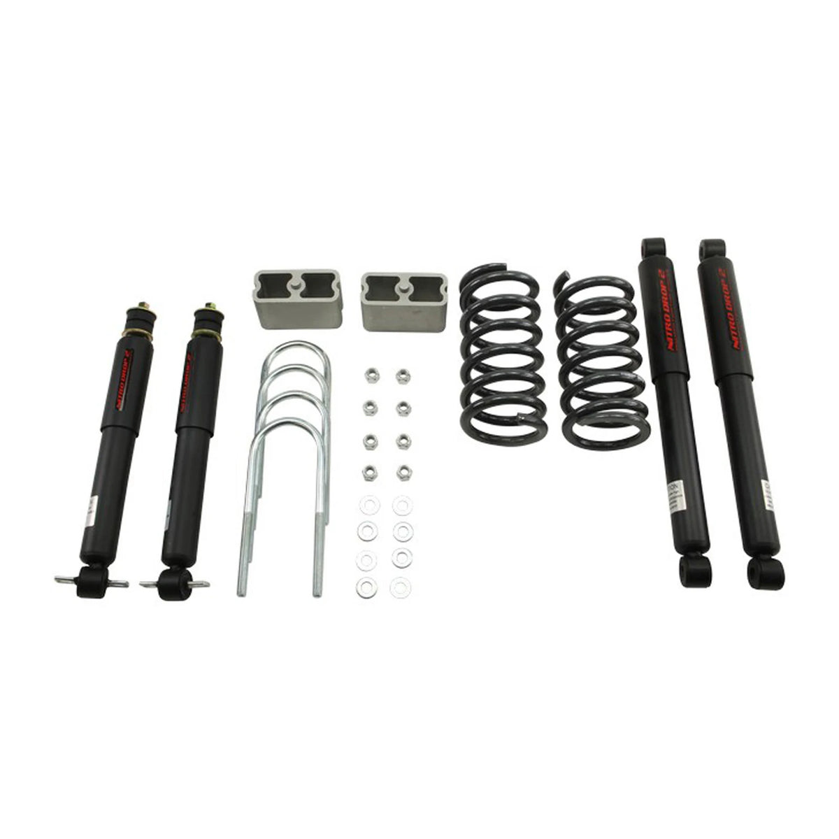 Belltech Lowering Kit w/Nitro Drop 2 Shocks (2.5" Front / 3" Rear Drop) for 1983-1996 Mitsubishi Mighty Max RWD