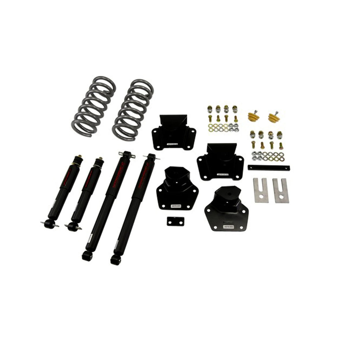 Belltech Lowering Kit w/Nitro Drop 2 Shocks (2" Front / 4" Rear Drop) for 1989-1996 Dodge Dakota Standard Cab V8 RWD