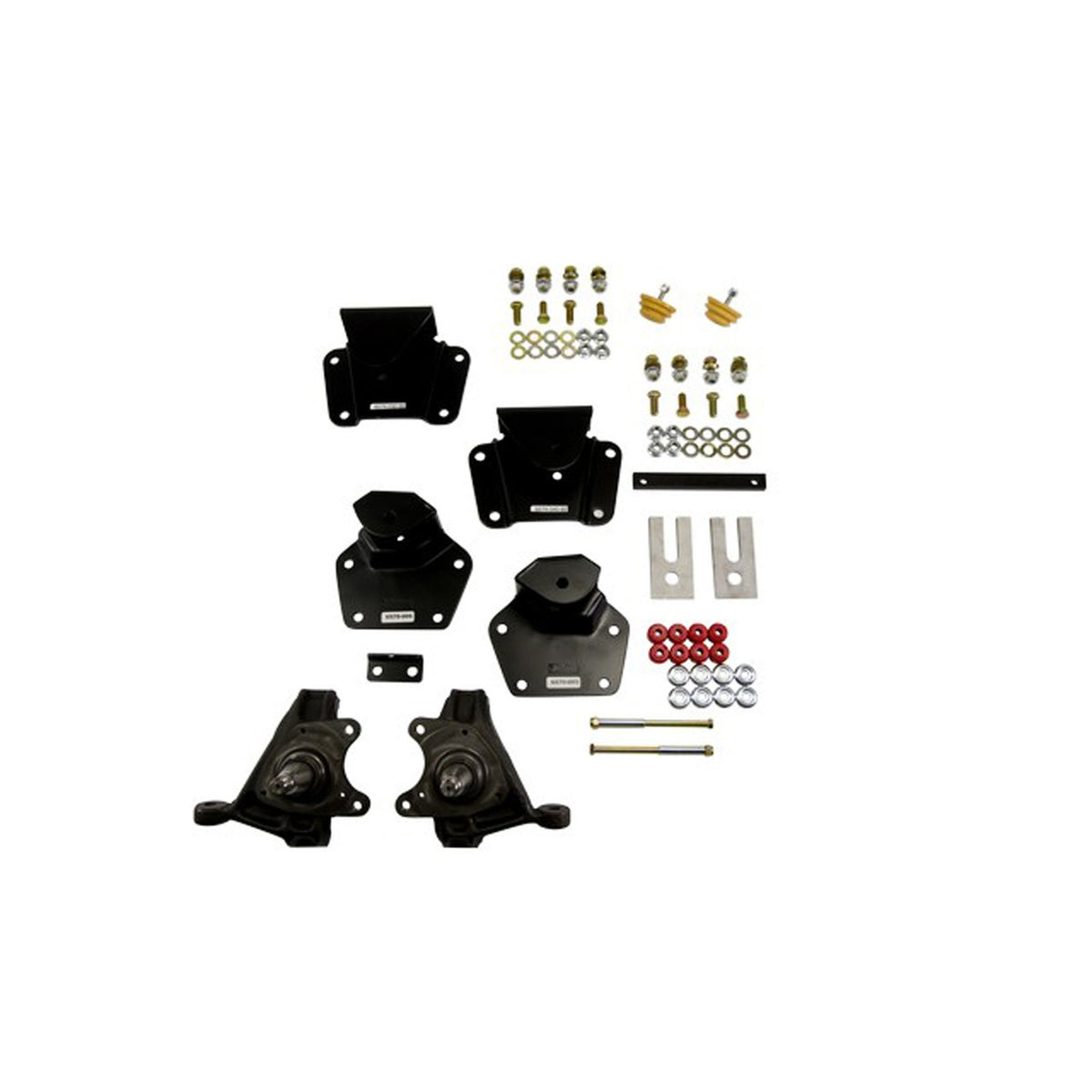 Belltech Lowering Kit w/o Shocks (2" Front / 4" Rear Drop) for 1991-1996 Dodge Dakota Standard Cab RWD