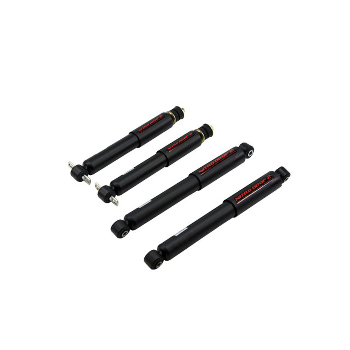 Belltech Nitro Drop 2 Shock Set (2-3" Front / 1-3" Rear Drop) for 1997-2002 Ford Expedition RWD