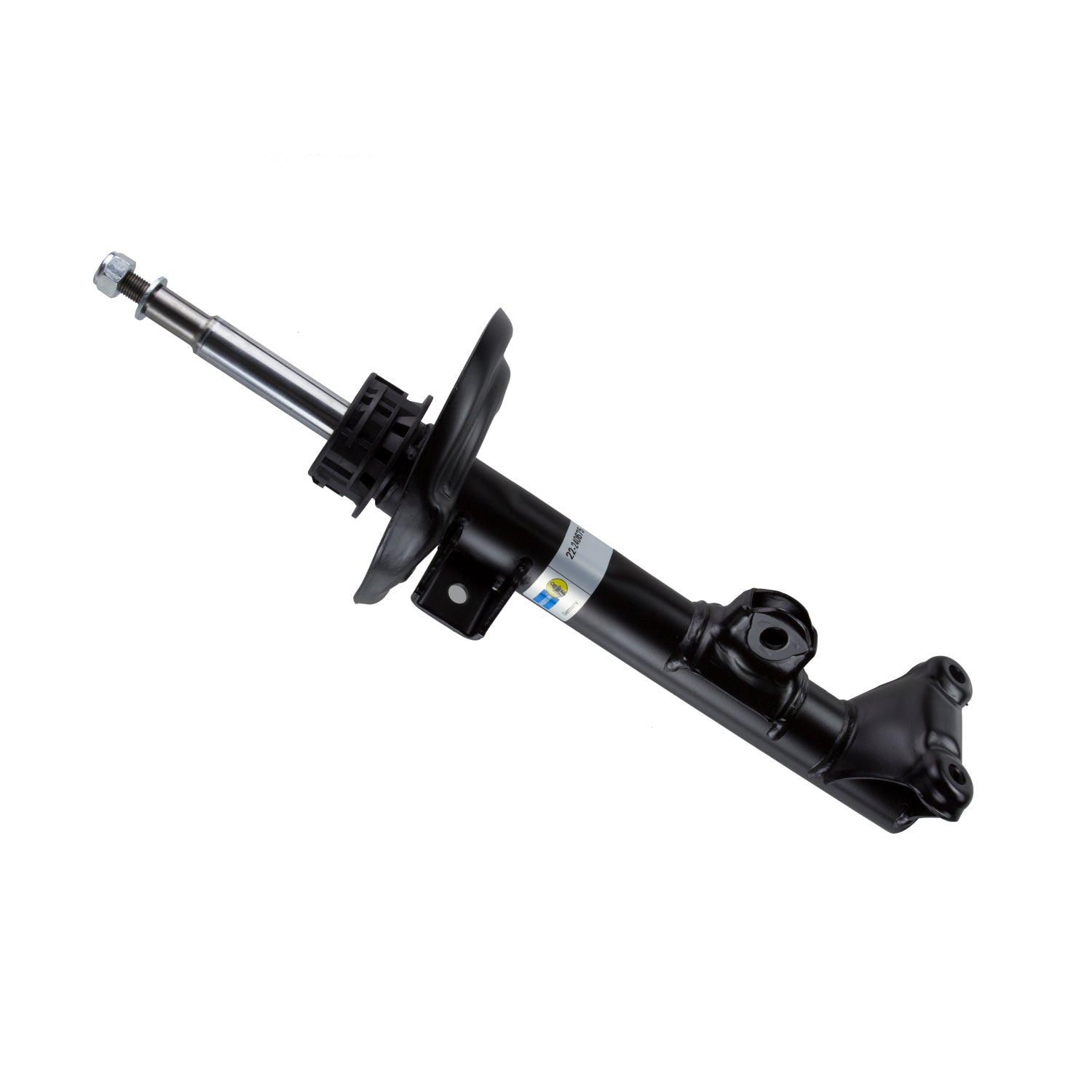 Bilstein B4 OE Replacement (DampMatic) Suspension Front Strut Assembly (Sport Suspension) for 2012-2015 Mercedes-Benz C250 (W204)