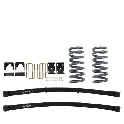 Belltech Lowering Kit w/o Shocks (2" Front / 4" Rear Drop) for 2004-2015 Nissan Titan RWD