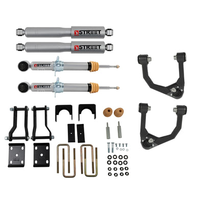 Belltech Lowering Kit w/Street Performance Shocks (3" Front / 6" Rear Drop) for 2019-2023 Ford Ranger 4WD