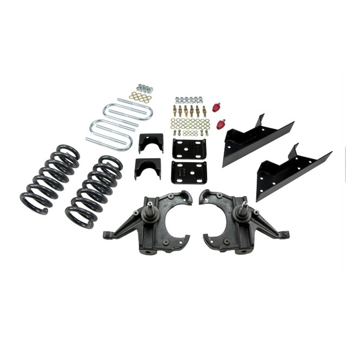 Belltech Lowering Kit w/o Shocks (4" Front / 6" Rear Drop) for 1973-1974 Chevrolet C10 Pickup 1" Rotor RWD