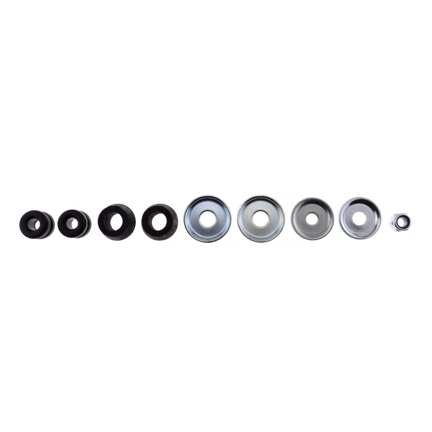 Bilstein B6 4600 46mm Monotube Suspension Rear Shock Absorber - 13.7 in. Collapsed, 21.95 in. Extended 24-002530