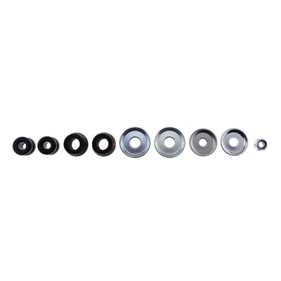 Bilstein B6 4600 46mm Monotube Suspension Rear Shock Absorber - 13.7 in. Collapsed, 21.95 in. Extended 24-002530