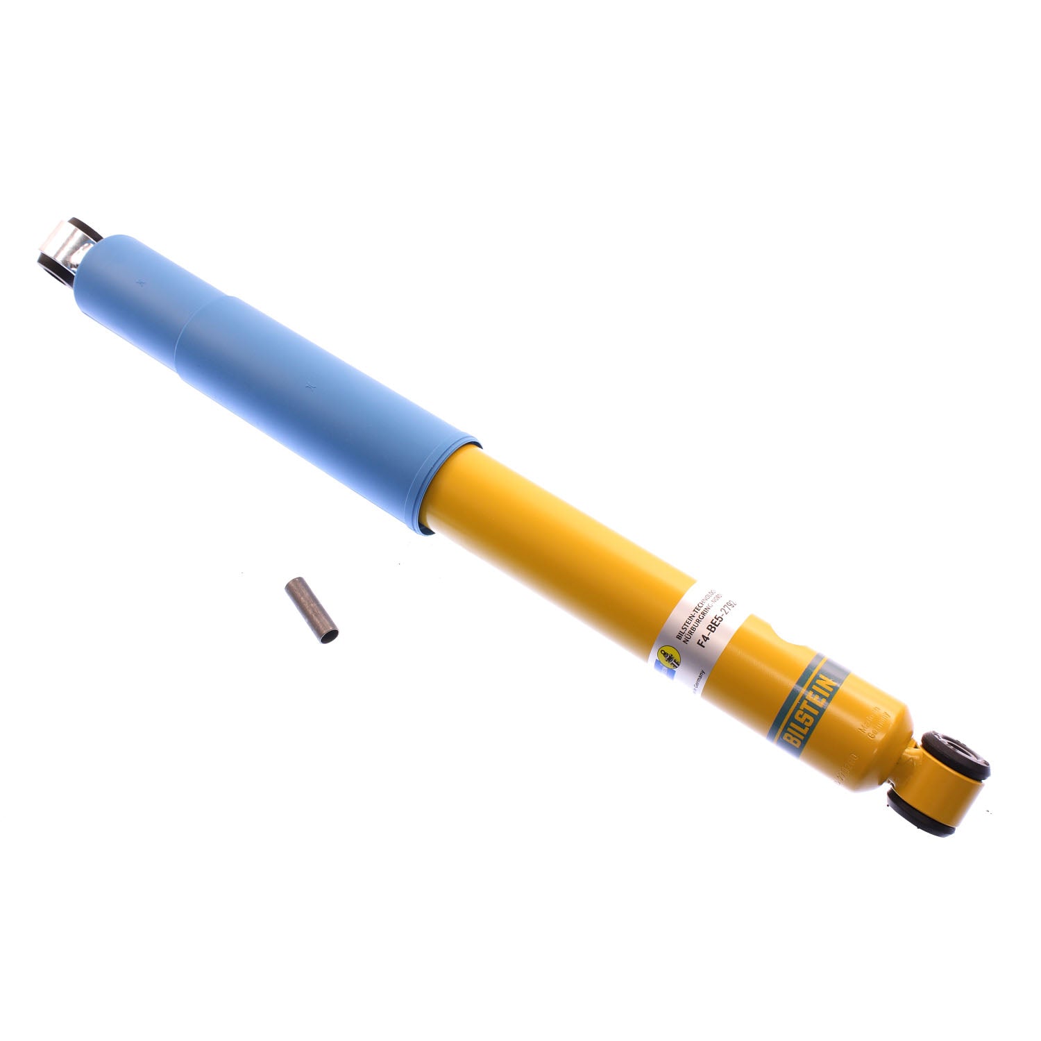 Bilstein B6 4600 46mm Monotube Suspension Rear Shock Absorber - 14.21 in. Collapsed, 22.68 in. Extended, Eye 12.1 mm Lower Mount 24-185288