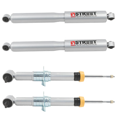 Belltech Street Performance Shock Set (1-3.5" Front / 5.5-7.5" Rear Drop) for 2021-2026 Ford F-150 4WD