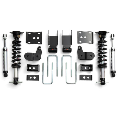 QA1 3/5 Lowering Kit, Single Adjustable for 2021-2025 Ford F-150 RWD