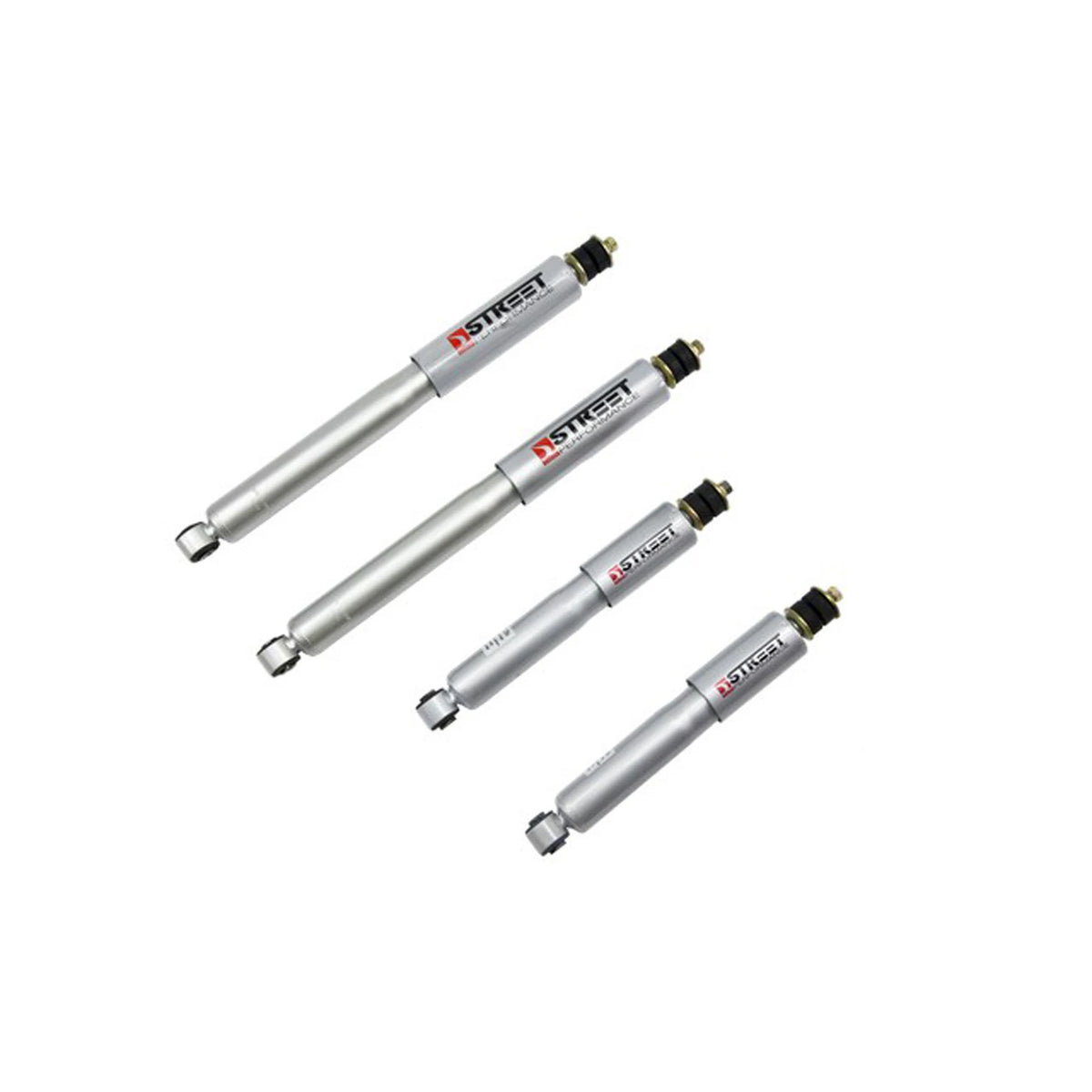 Belltech Street Performance Shock Set (1-3" Front / 2-4" Rear Drop) for 1997-2003 Ford F-150 4WD