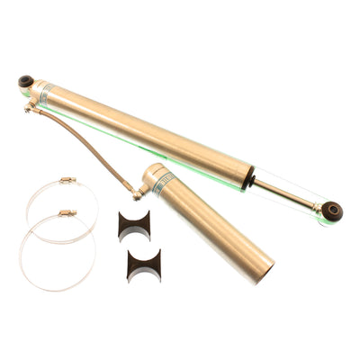 Bilstein B8 5160 46mm Monotube Suspension Rear Shock Absorber - 20.28 in. Collapsed, 34.39 in. Extended, Eye 12.1mm Lower Mount 25-177442