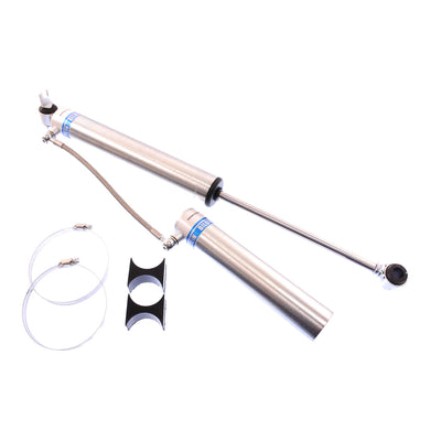 Bilstein B8 5160 46mm Monotube Suspension Rear Shock Absorber - 14.87 in. Collapsed, 24.92 in. Extended, Eye 12mm Lower Mount 25-187816