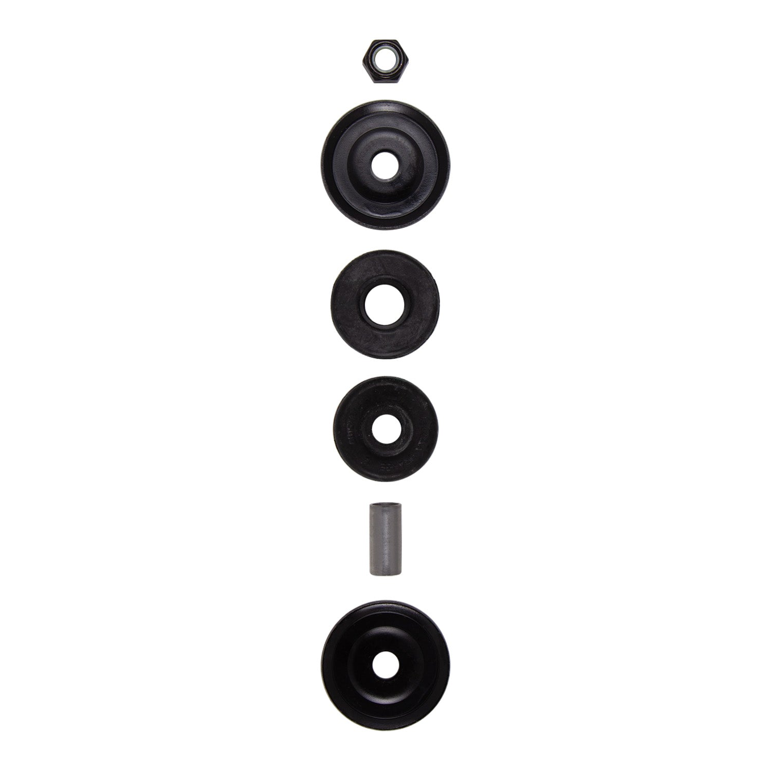 Bilstein B8 5160 46mm Monotube Suspension Rear Shock Absorber (16.42 in. Collapsed) for 2014-2026 Dodge Ram 2500 (DS/DT) 25-311914