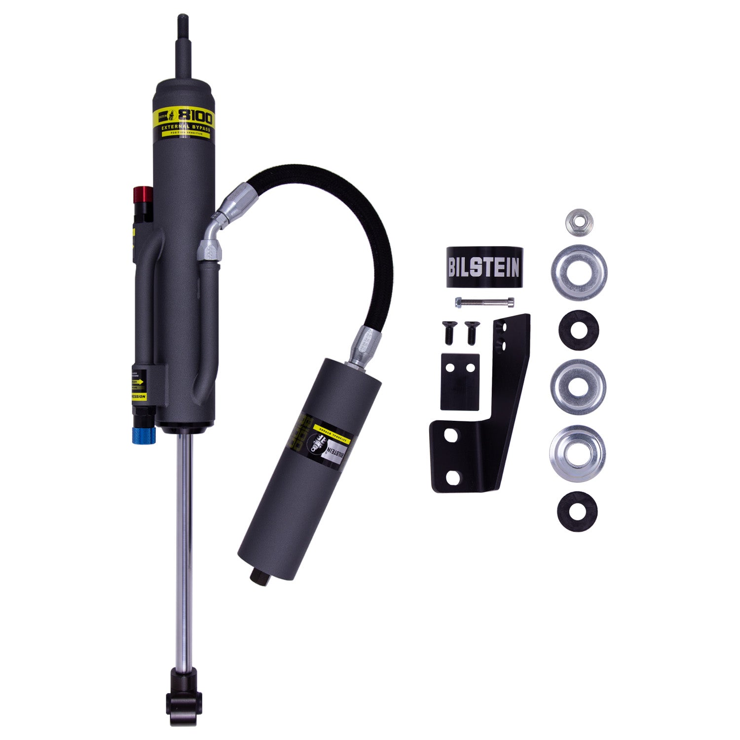 Bilstein B8 8100 (Bypass) 60mm Suspension Rear Left Shock Absorber for 2007-2021 Toyota Tundra (XK50) 25-326048