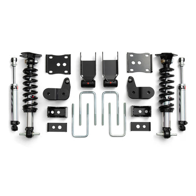 QA1 3/5 Lowering Kit, Double Adjustable for 2021-2025 Ford F-150 4WD