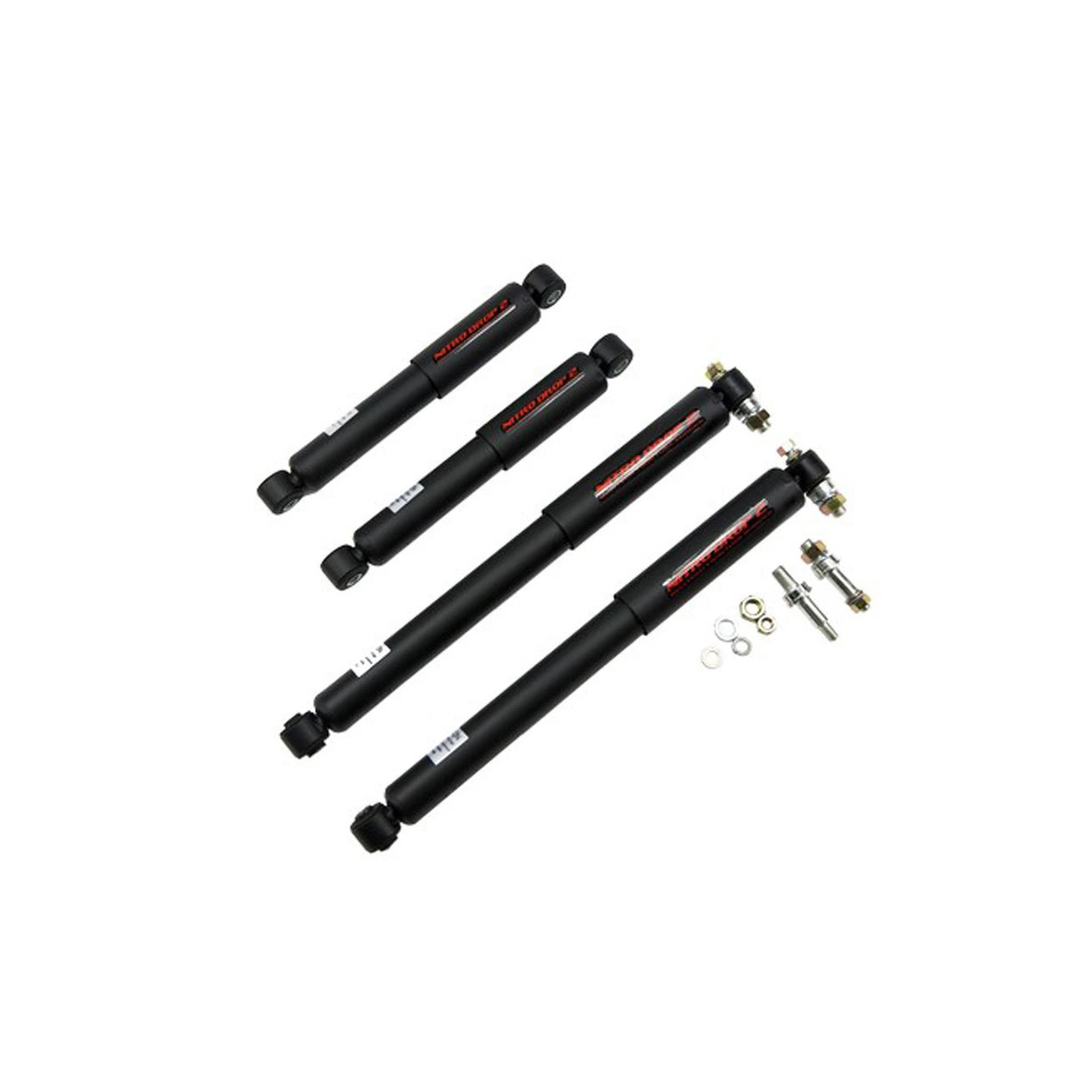Belltech Nitro Drop 2 Shock Set (0-3" Front / 0-2" Rear Drop) for 1975-1986 Chevrolet C10 RWD