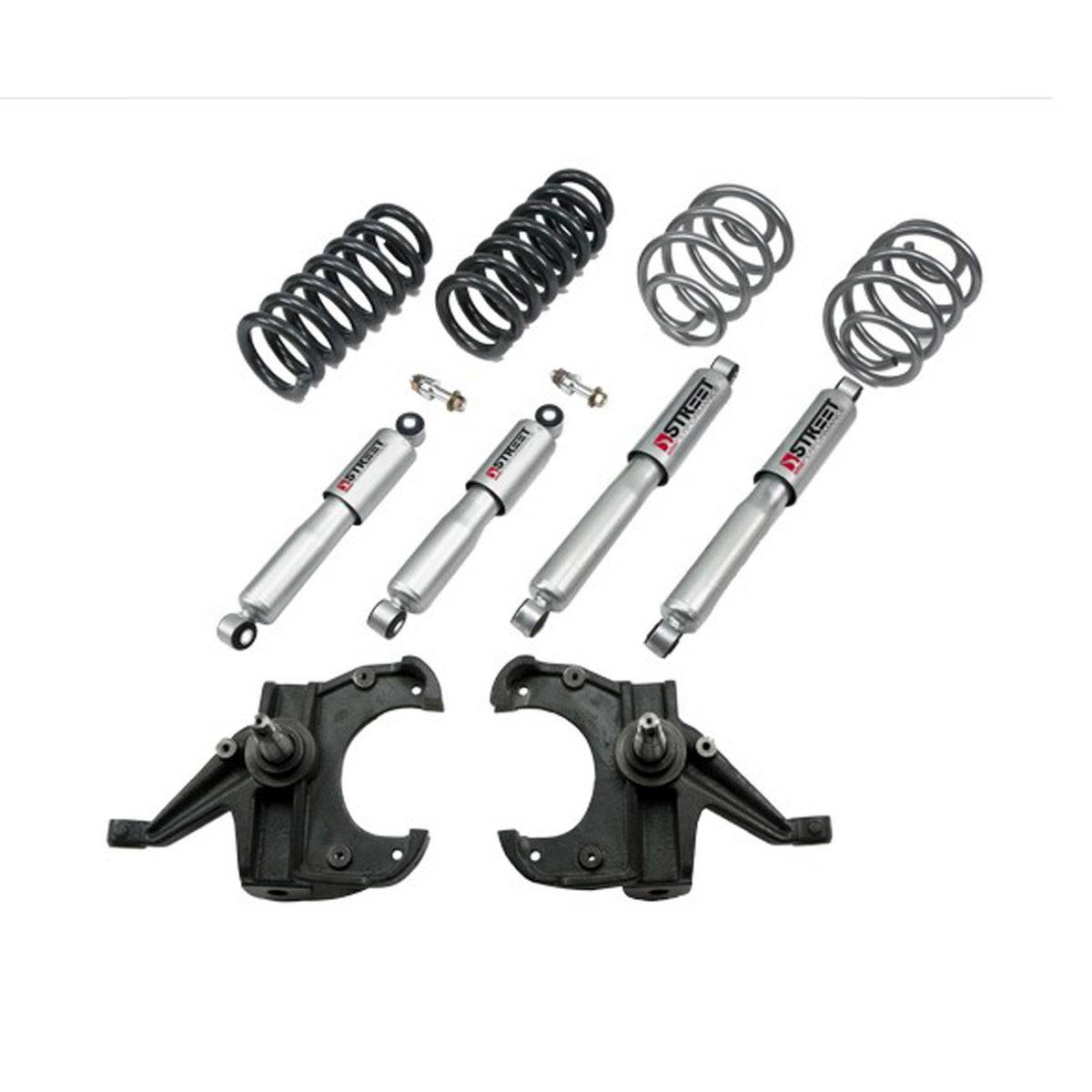 Belltech Lowering Kit w/Street Performance Shocks (4" Front / 5" Rear Drop) for 1971-1972 GMC C15/C1500 Pickup RWD