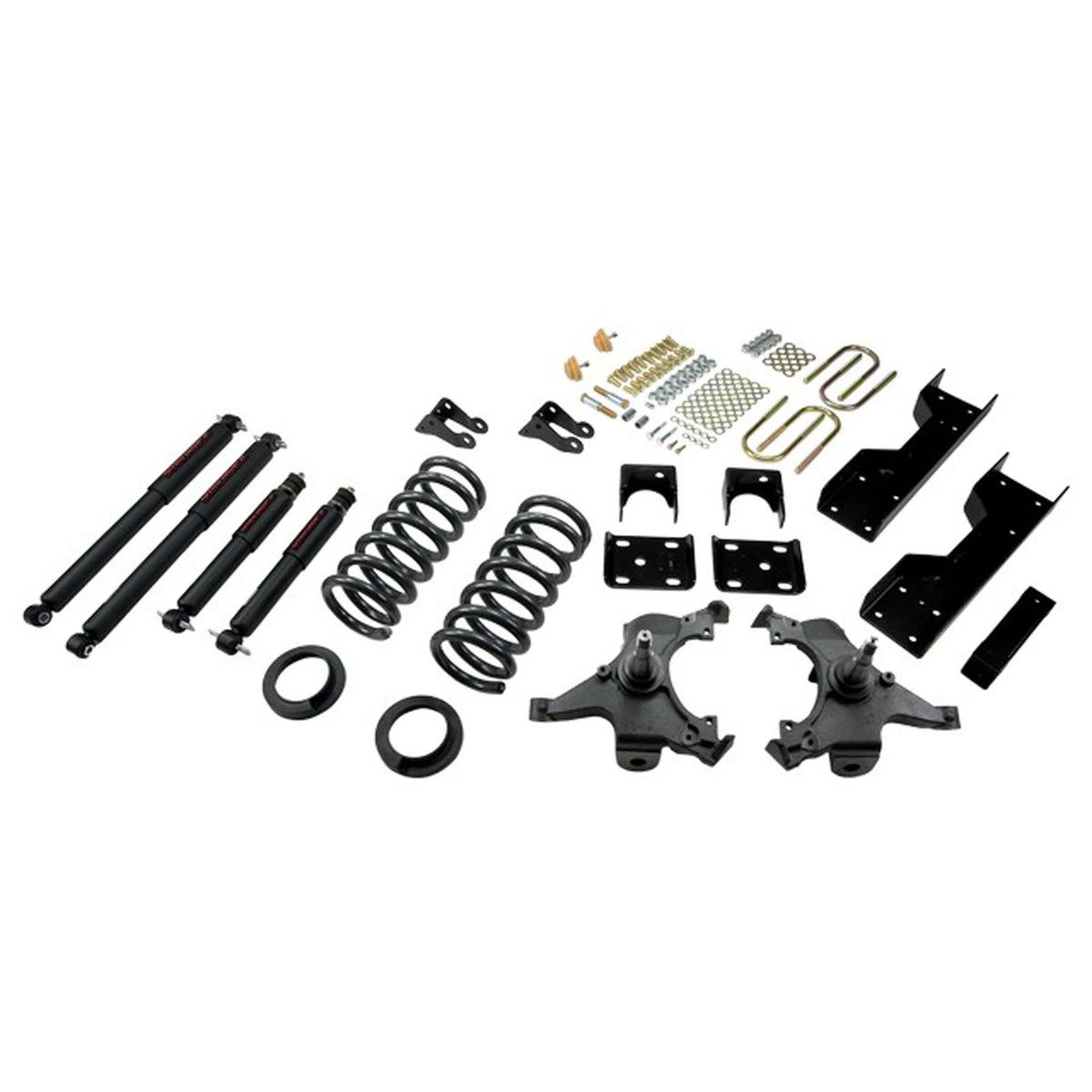Belltech Lowering Kit w/Nitro Drop 2 Shocks (4-5" Front / 6" Rear Drop) for 1988-1998 GMC C1500 Extended Cab RWD