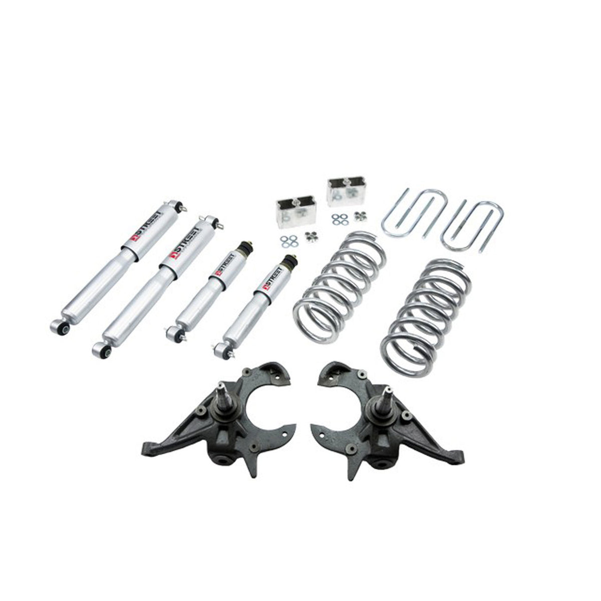 Belltech Lowering Kit w/Street Performance Shocks (3" Front / 3" Rear Drop) for 1996-2000 Isuzu Hombre 4-Cyl RWD