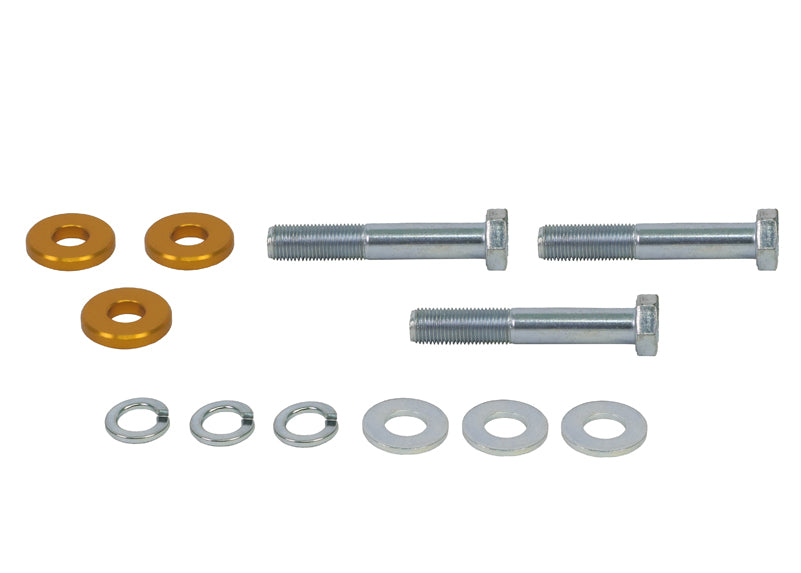Whiteline Front Steering Bump Steer Correction Kit for 2007-2013 Mazda 3 Mazdaspeed Base (BK/BL) KCA405