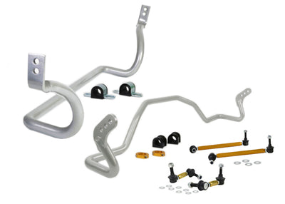 Whiteline Front and Rear Sway Bar Kit for 2009-2015 Mitsubishi Lancer CJ Ralliart (CZ/CSA) BMK008