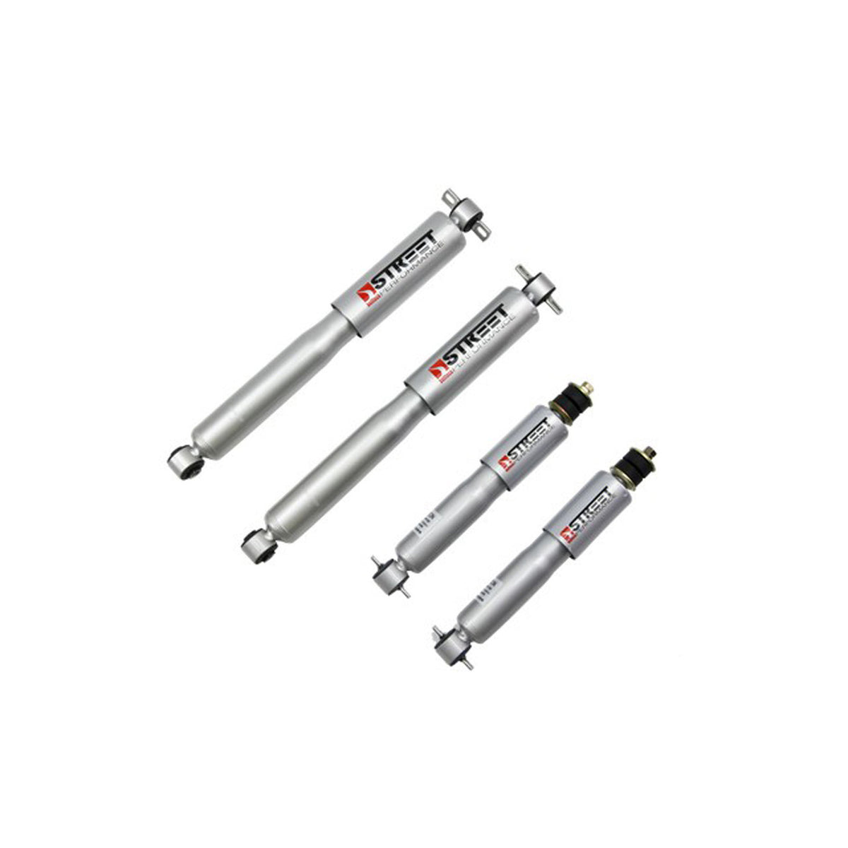 Belltech Street Performance Shock Set (2-4" Front / 4" Rear Drop) for 1989-1996 Dodge Dakota Standard Cab RWD