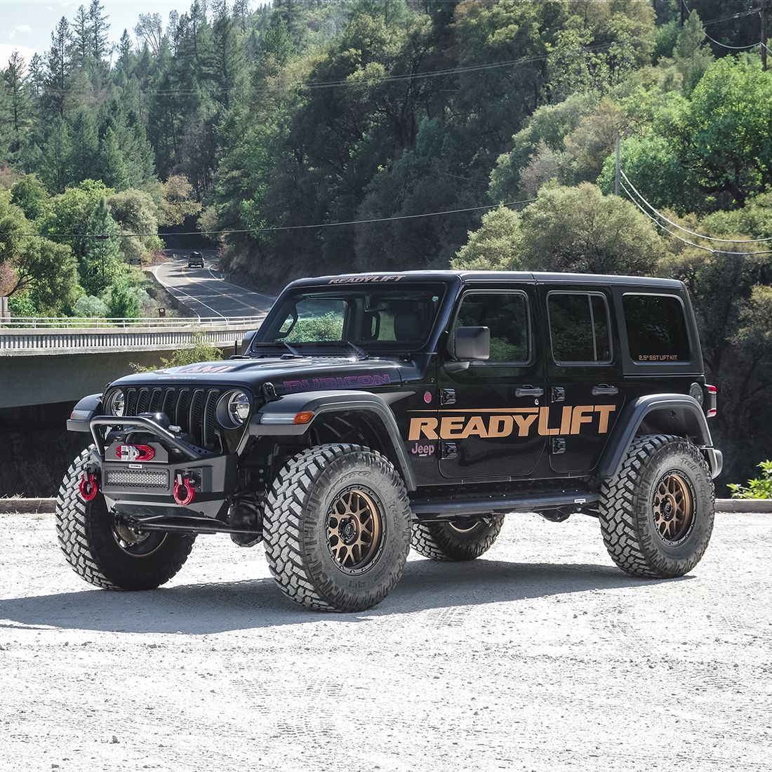 ReadyLift 2.5" Coil Spring Lift Kit for 2018-2026 Jeep Wrangler Rubicon 69-6827