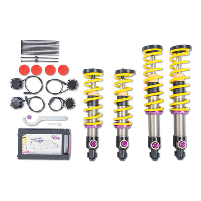 KW Suspension Variant 4 Coilover Kit for 2018-2021 Mercedes-Benz AMG GT Roadster (w/ Adaptive Suspension) 3A72500A