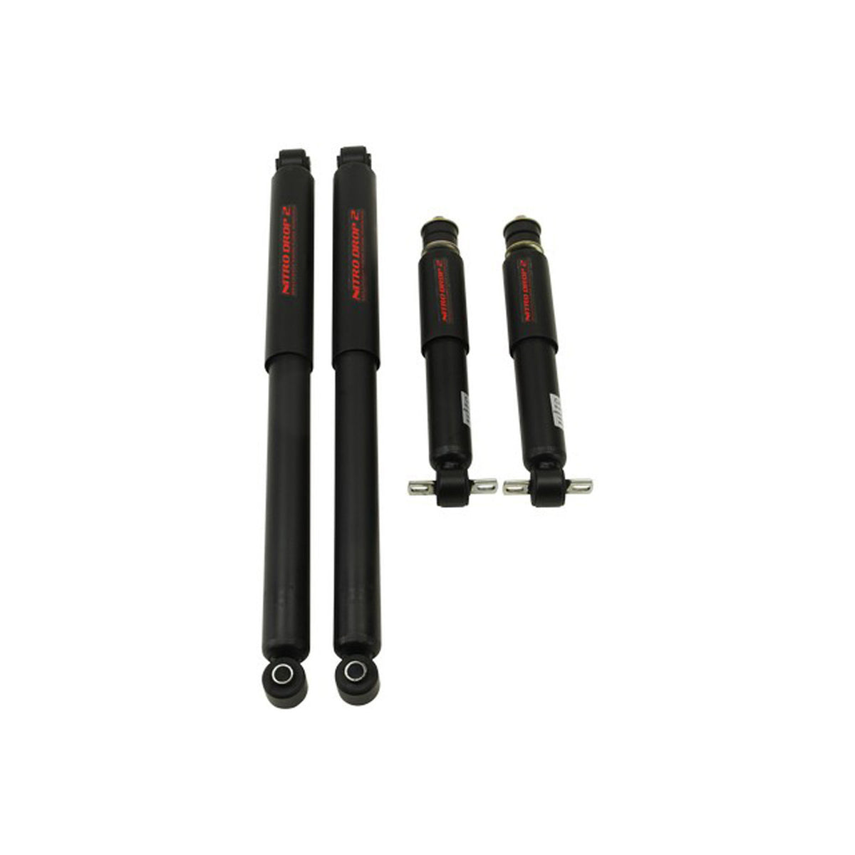 Belltech Nitro Drop 2 OEM Stock Replacement Shock Set for 2001-2002 GMC Sierra 1500 HD RWD