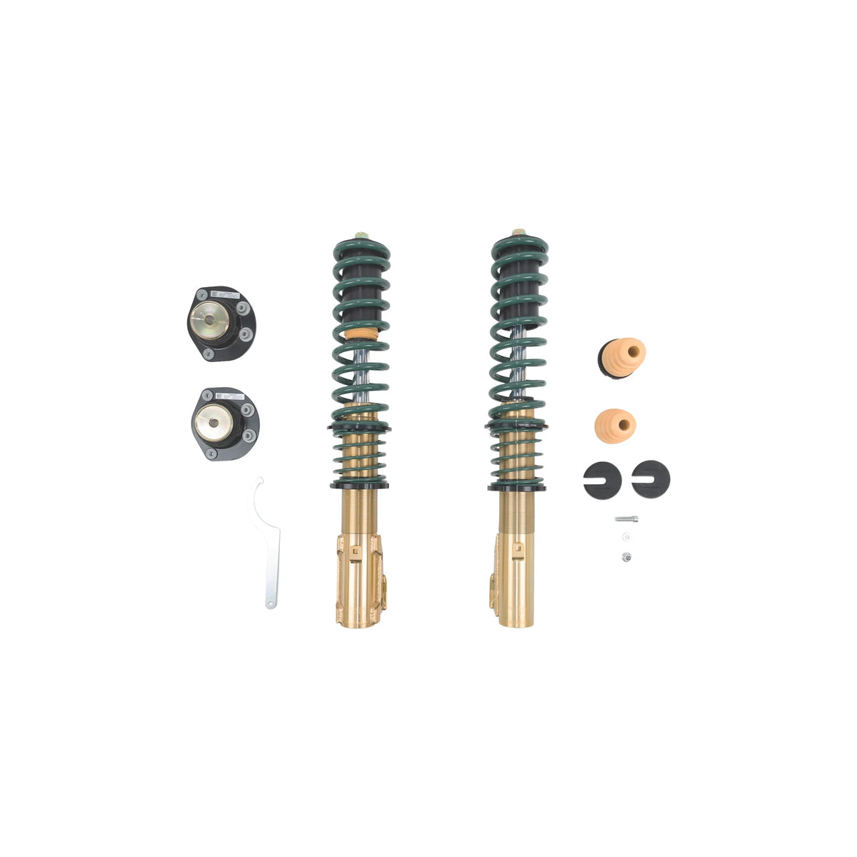 Belltech Coilover Kit (Front 18-26 Sprinter Van 2500 Awd, 0-2" Adjustable Lift) for 2019-2026 Mercedes-Benz Sprinter 2500 AWD/4WD