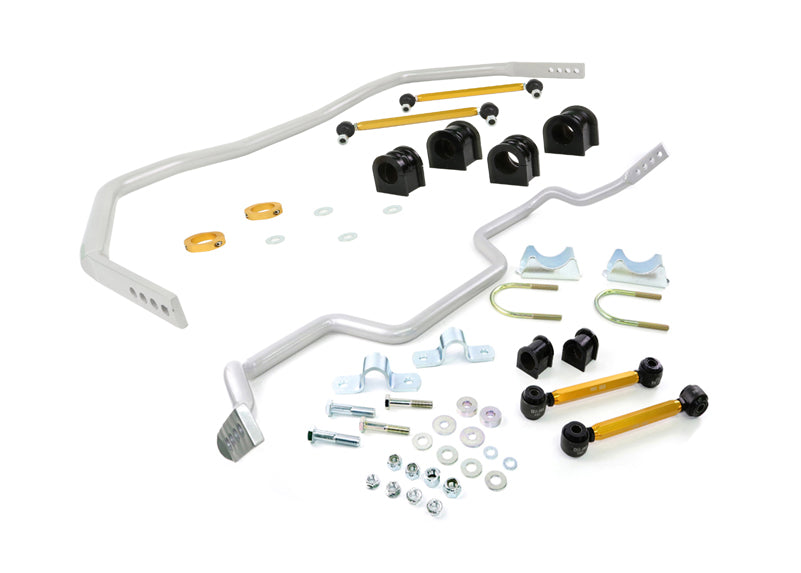 Whiteline Front and Rear Sway Bar Kit for 2007-2014 Ford Mustang Shelby GT500 (S197) BFK005
