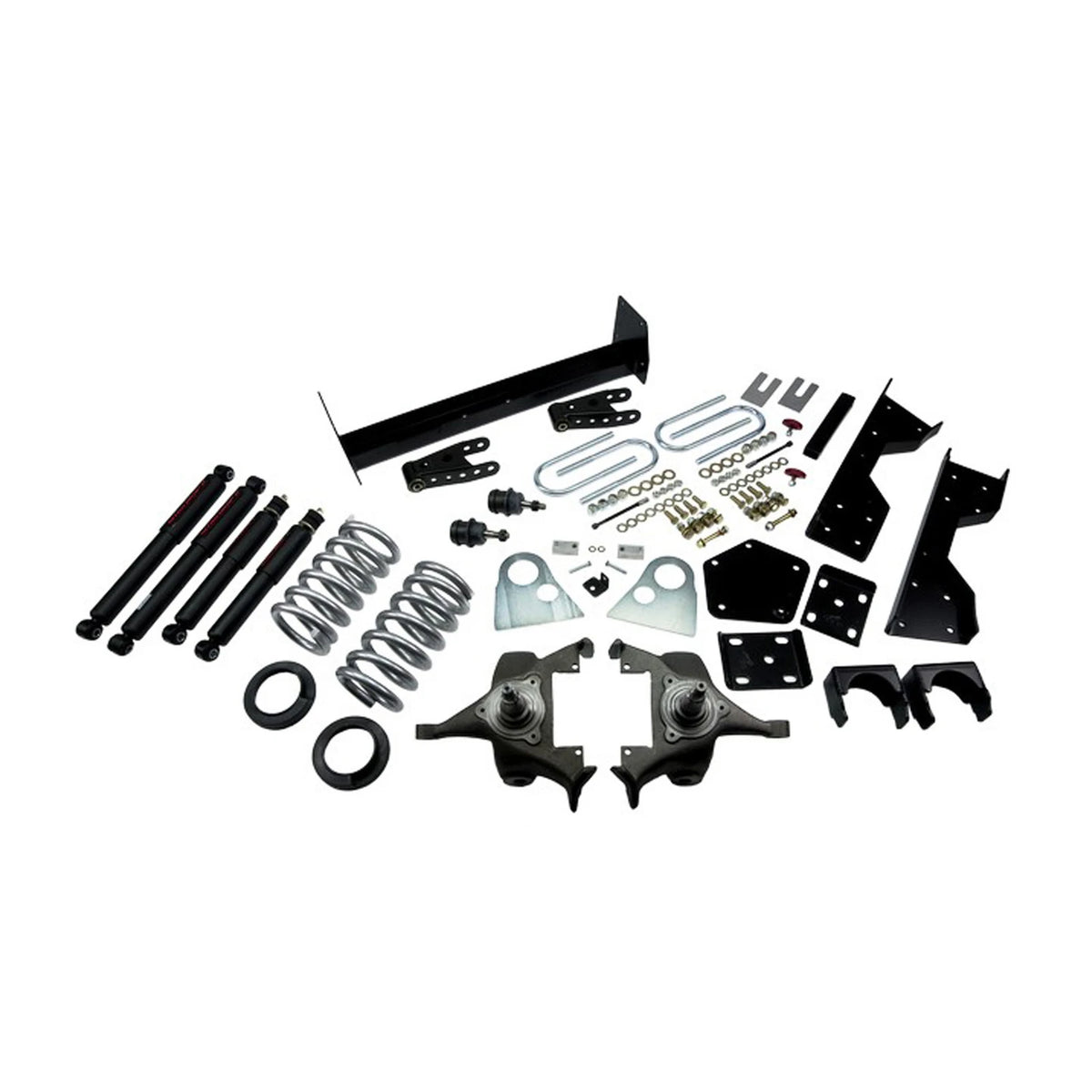 Belltech Lowering Kit w/Nitro Drop 2 Shocks (4" or 5" Front / 6" or 7" Rear Drop) for 1994-1999 Dodge Ram 1500 Standard Cab V8 Auto Trans RWD