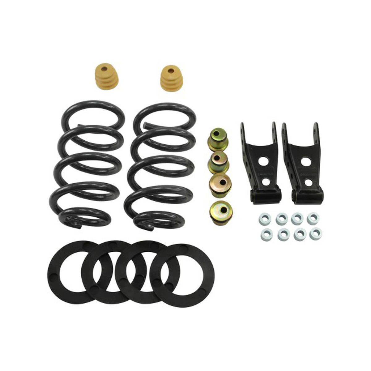 Belltech Lowering Kit w/o Shocks (1" or 2" Front / 2" or 3" Rear Drop) for 2007-2013 Chevrolet Silverado 1500 Standard Cab RWD