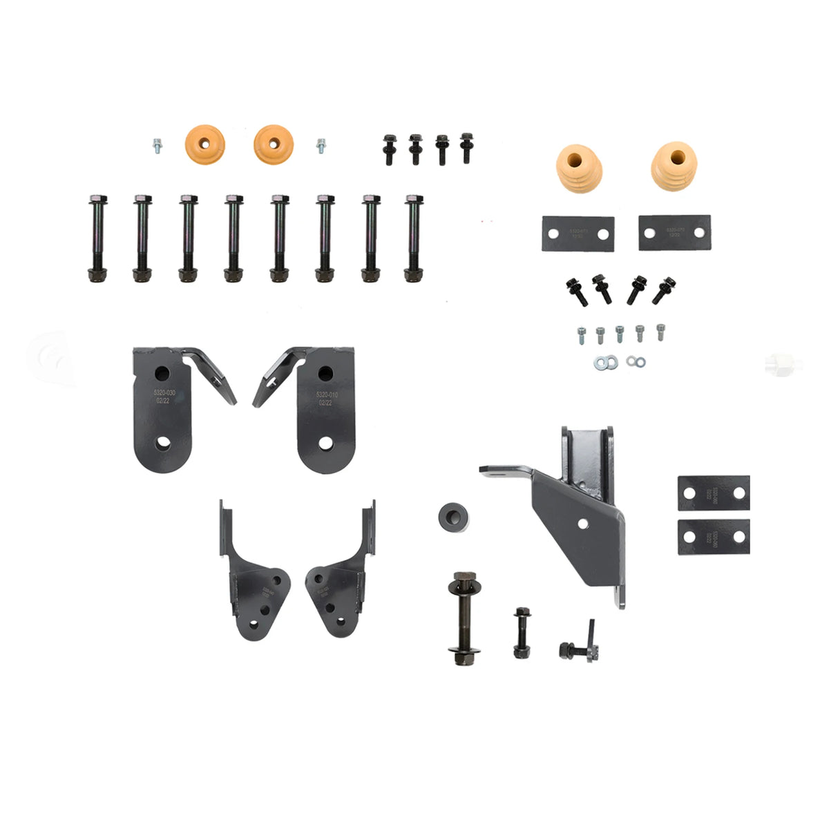 Belltech Lowering Kit w/Street Performance Shocks (2" Front / 3-4" Rear Drop) for 2019-2026 Ram 1500 RWD/4WD