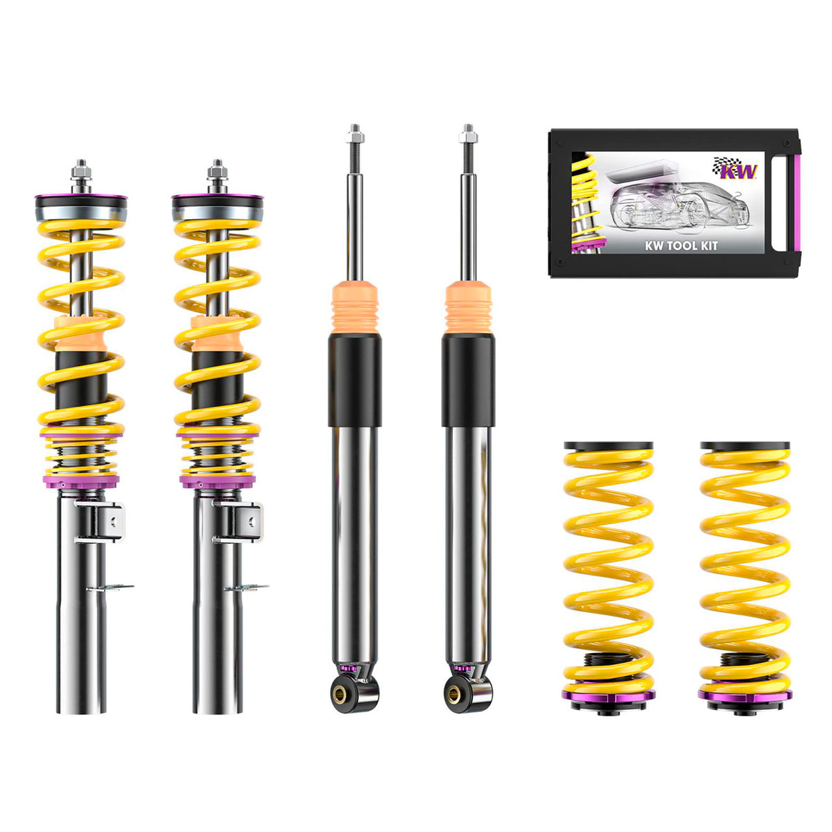 KW Suspension Variant 3 Coilover Kit for 2021-2026 Polestar Polestar 2 AWD 35267018