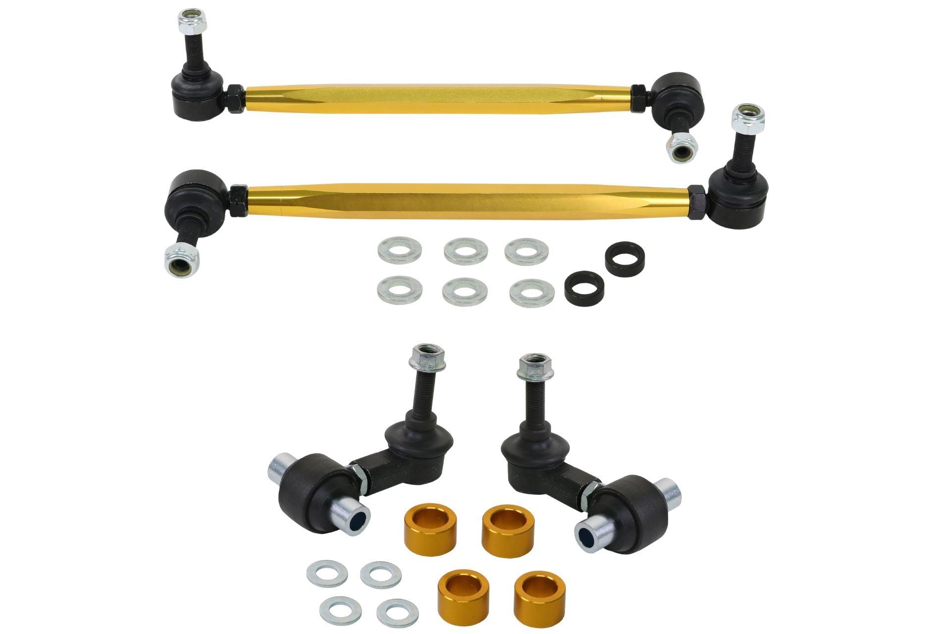 Whiteline Adjustable Sway Bar Vehicle Link Kit for 2015-2026 Volkswagen Golf/GTI (MQB) KLC280