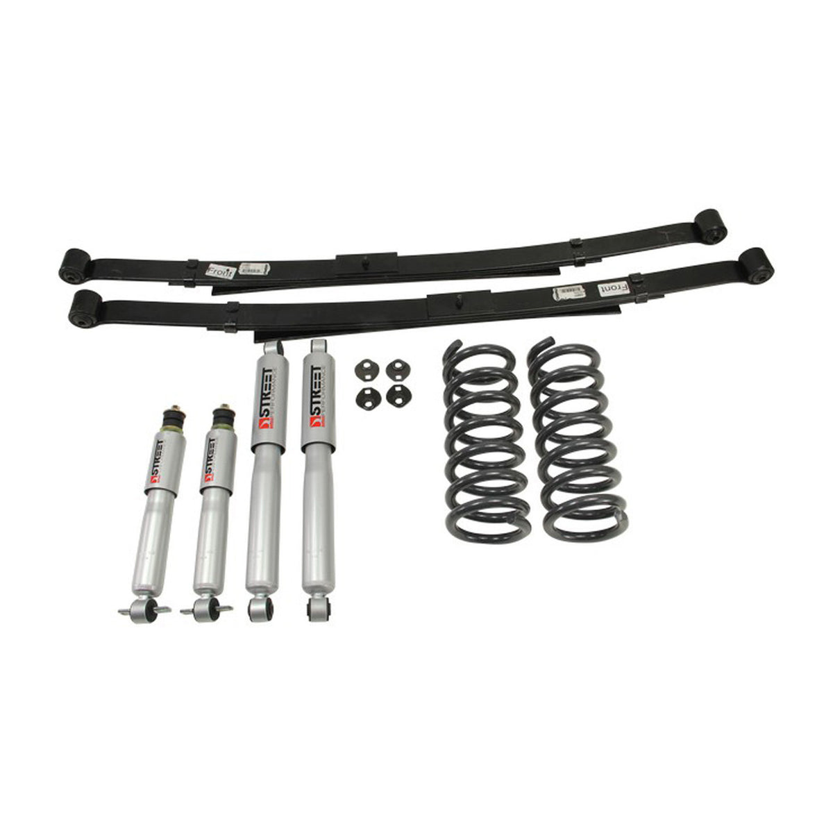 Belltech Lowering Kit w/Street Performance Shocks (3" Front / 3" Rear Drop) for 2001-2004 Mazda B2300 RWD