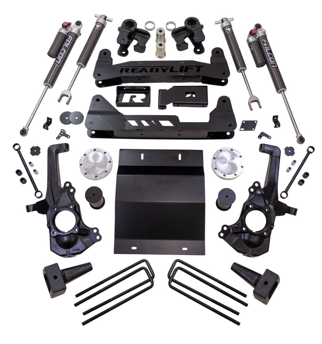 ReadyLift 6" MAX2.1 Suspension System w/Falcon 2.1 Shocks for 2020-2024 GMC Sierra 2500 HD 42-30640