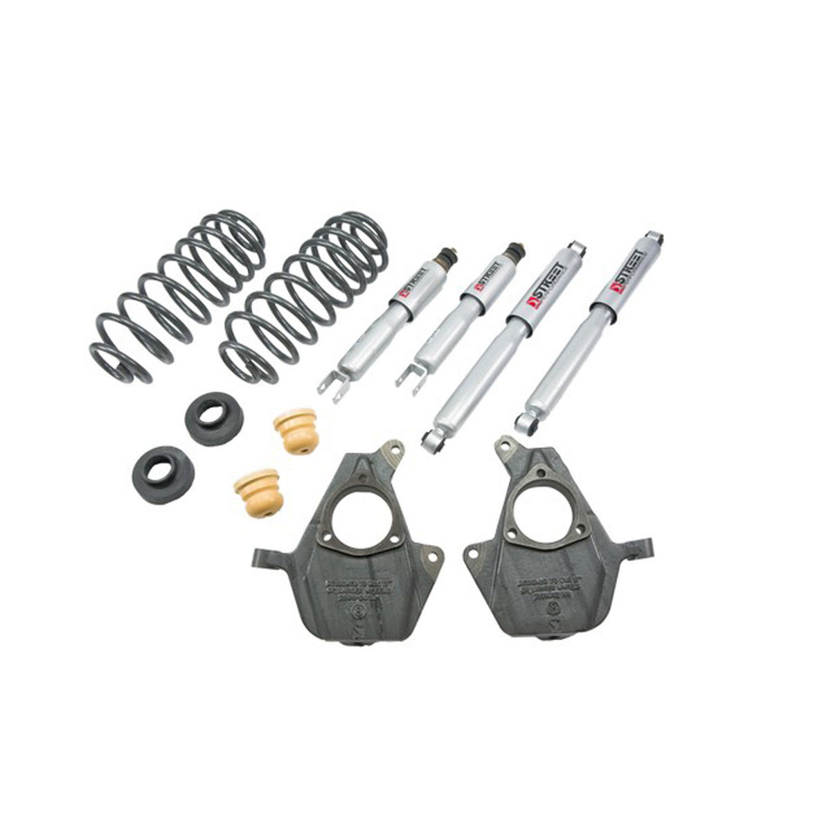 Belltech Lowering Kit w/Street Performance Shocks (2" Front / 2-3" Rear Drop) for 2002-2006 Chevrolet Avalanche 1500 RWD/4WD w/o Premium Ride