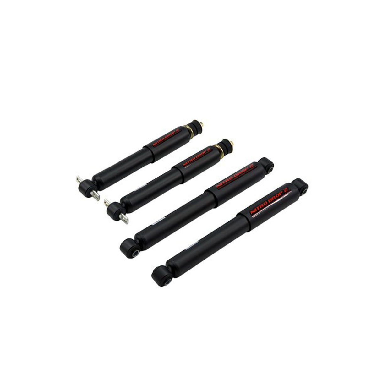 Belltech Nitro Drop 2 Shock Set (4" or 5" Front / 6-7" Rear Drop) for 1999-2006 GMC Sierra 1500 RWD