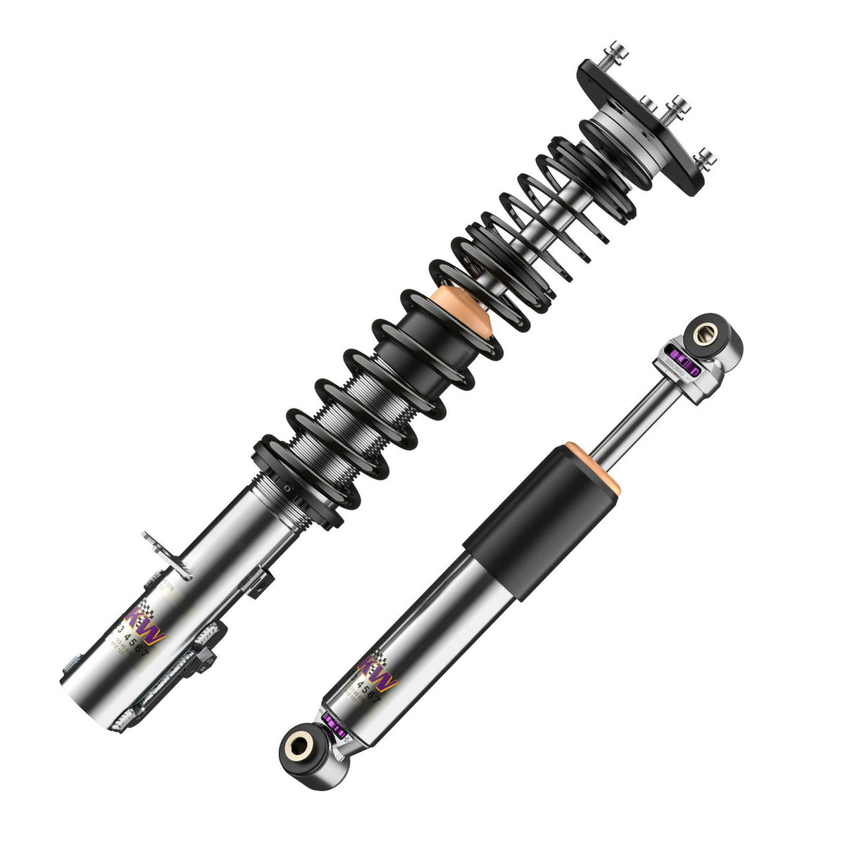 KW Variant 3 Classic Coilover Kit - 1983-1985 Porsche 944 Coupe 3527100D-B