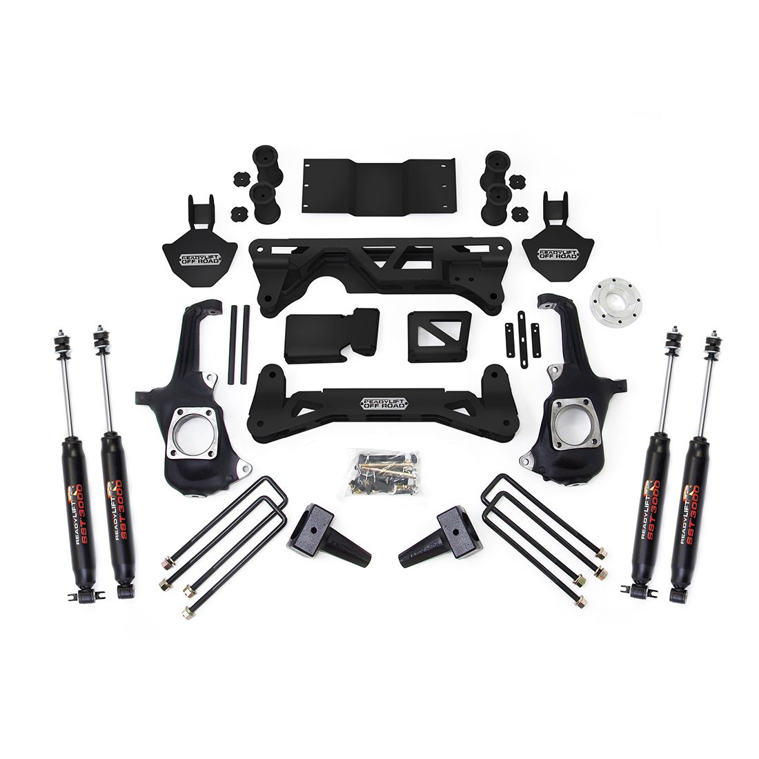 ReadyLift 5-6" Lift Kit w/SST3000 Shocks for 2011-2019 GMC Sierra 2500 HD 44-3050