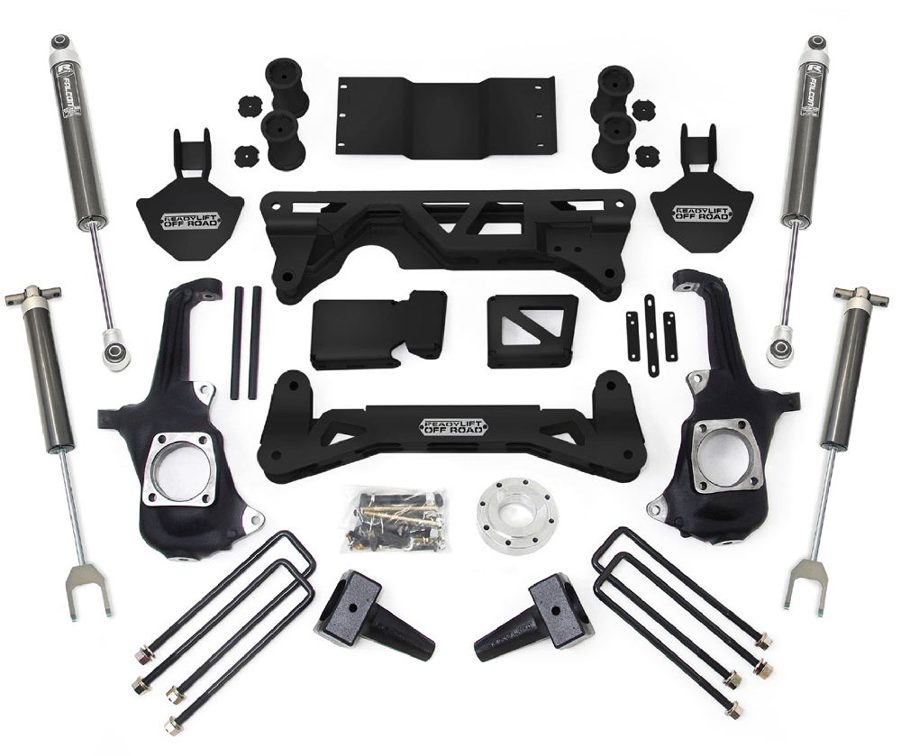 ReadyLift 5-6" Lift Kit w/Falcon Shocks for 2011-2019 GMC Sierra 2500 HD 44-30520