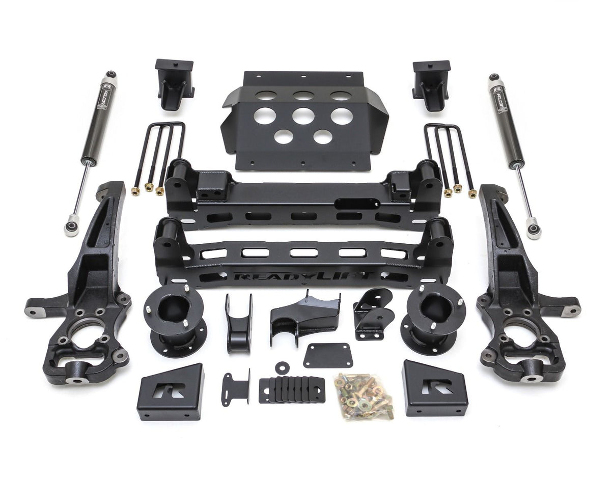 ReadyLift 6" Lift Kit w/Falcon 1.1 Monotube Shocks for 2019-2024 Chevrolet Silverado 1500 44-39605